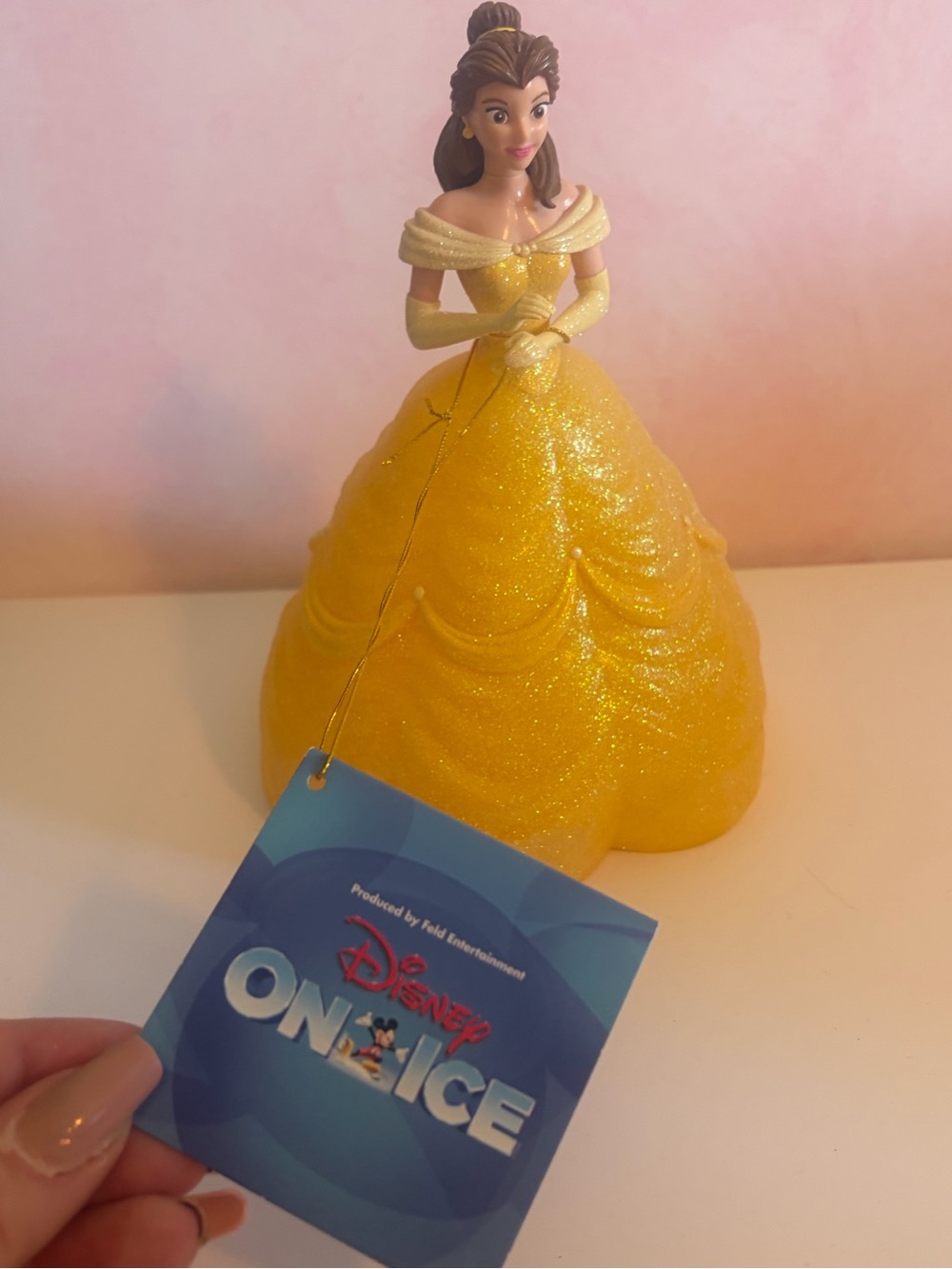 Disney on ice Disney princess belle pvc figure
